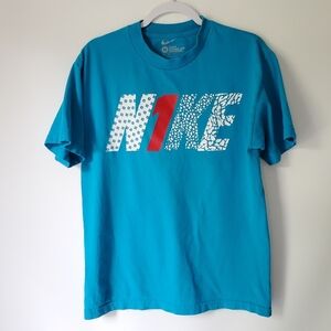 Nike Vintage Cotton Logo Tee Shirt Sz Medium‎